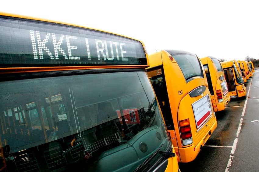 Bus routes could be cancelled after vandalism in Danish town