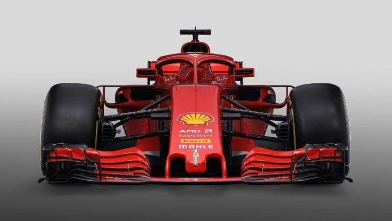 Italy's Ferrari chases Formula One title with new 2018 racing car
