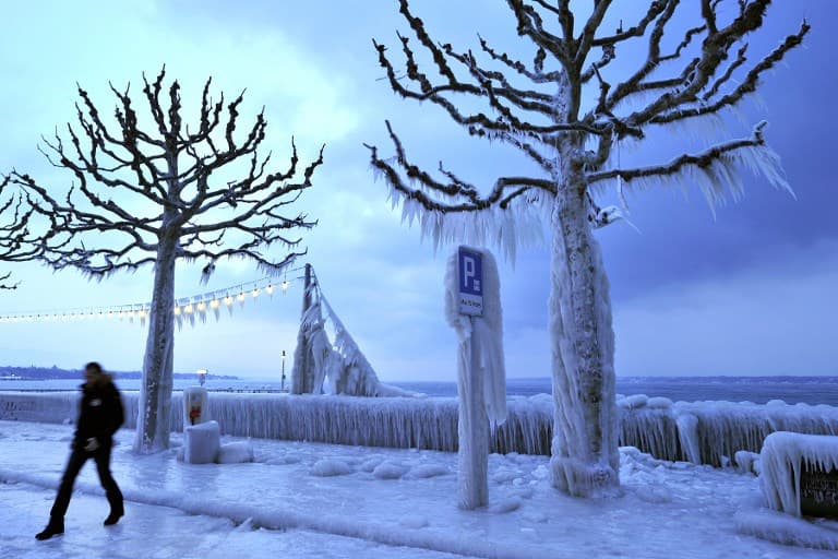 Big chill: Switzerland suffers icy start to week