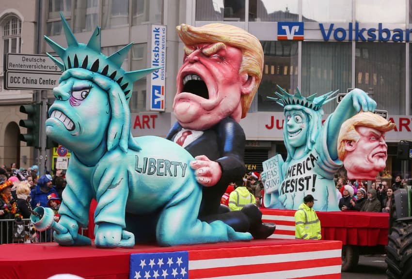 ‘It caused a real shitstorm’: meet the man who skewered Trump at last year’s Karneval