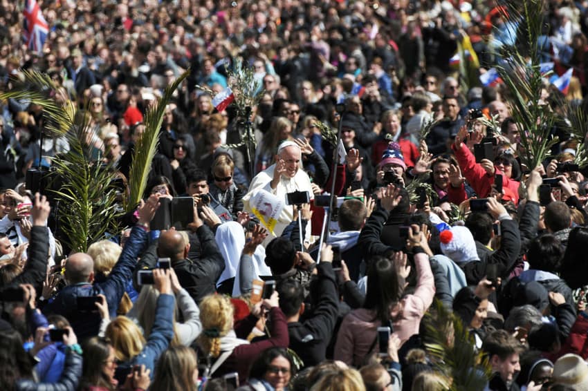 Pope urges young people not to remain silent