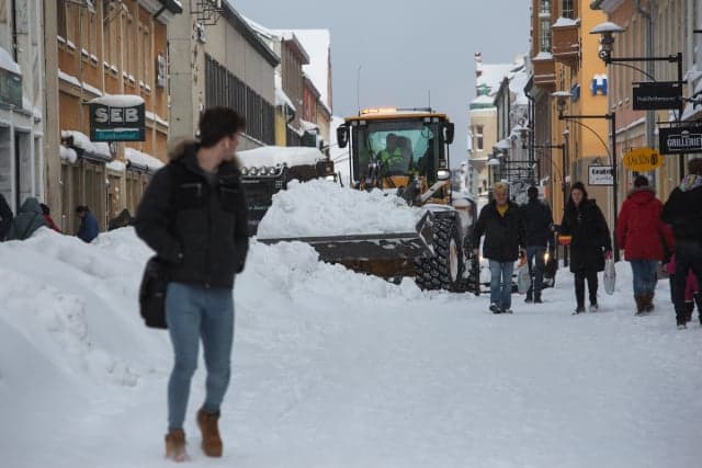 Spring? Ha, no. More snow set to fall in Sweden