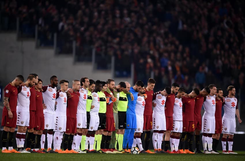 Astori honoured as former club Roma beat Torino