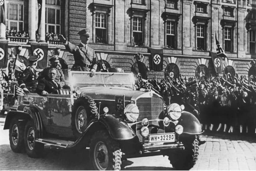 ‘Hitler didn’t intend to annex Austria so quickly, then the joyful crowds changed his mind’