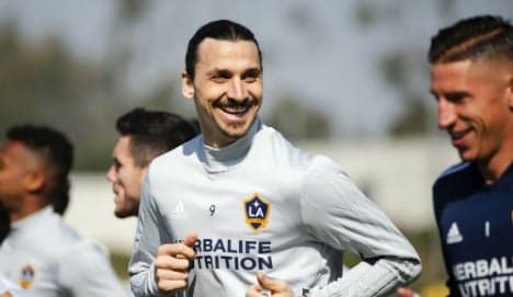 Zlatan coy on World Cup plans as joins Galaxy