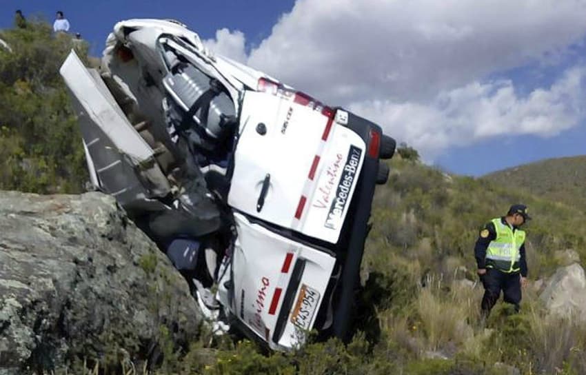 Two German tourists killed in Peru bus crash: police