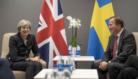 Swedish PM upbeat on Brexit talks after May visit