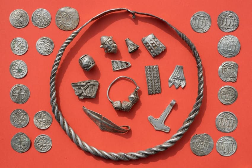 Viking Age treasures connected to legendary Danish king found on German island
