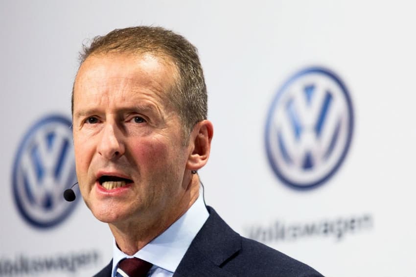 Volkswagen appoints Herbert Diess as new CEO