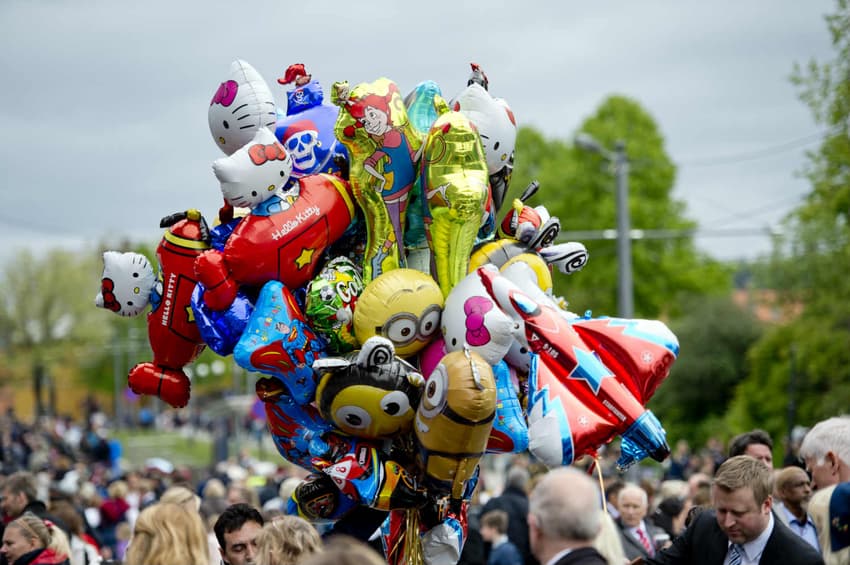 Norwegian cities to deflate helium balloon sales on May 17th