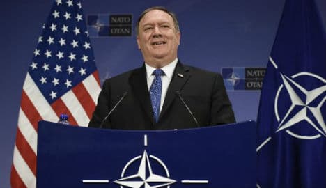 US envoy Pompeo targets Germany over NATO spending
