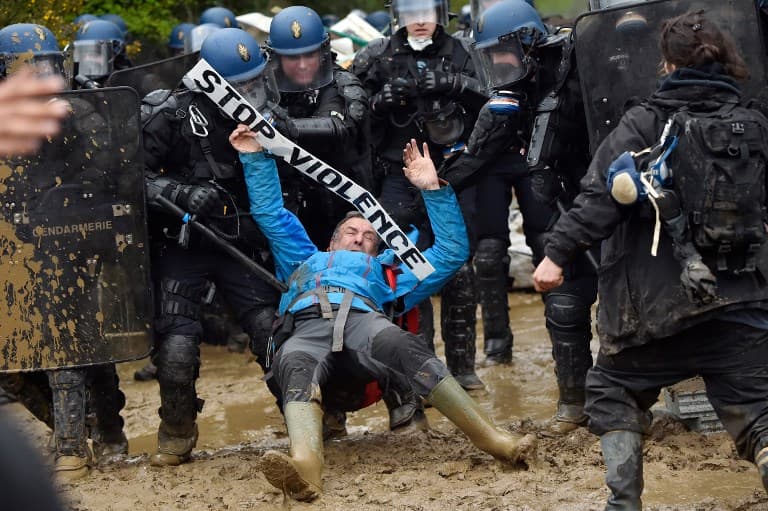 In Pictures: The muddy and bloody battle in the fields of western France