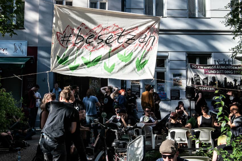 Protesters occupy apartments in Berlin in outcry over rising rent prices