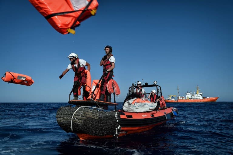 Libyan coastguard stops NGO boat from rescuing migrants after alert from Italy: witness