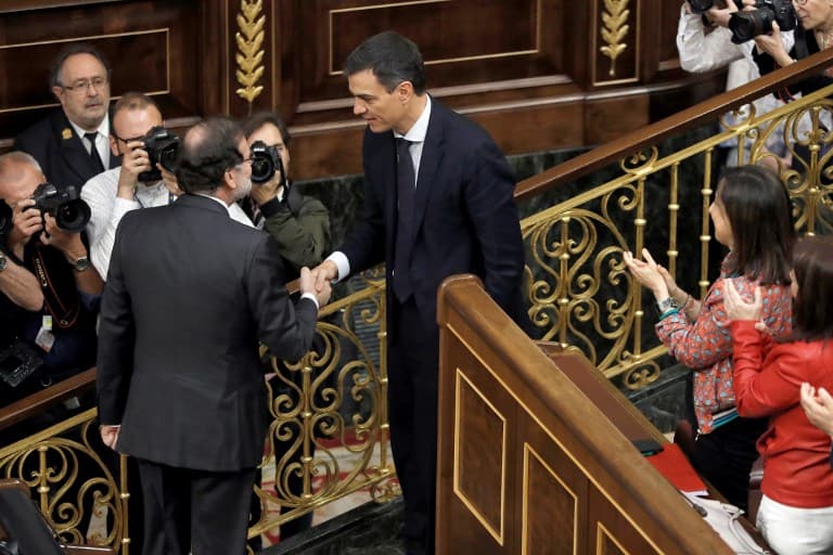 Rajoy forced out and Sanchez becomes Spain's new PM