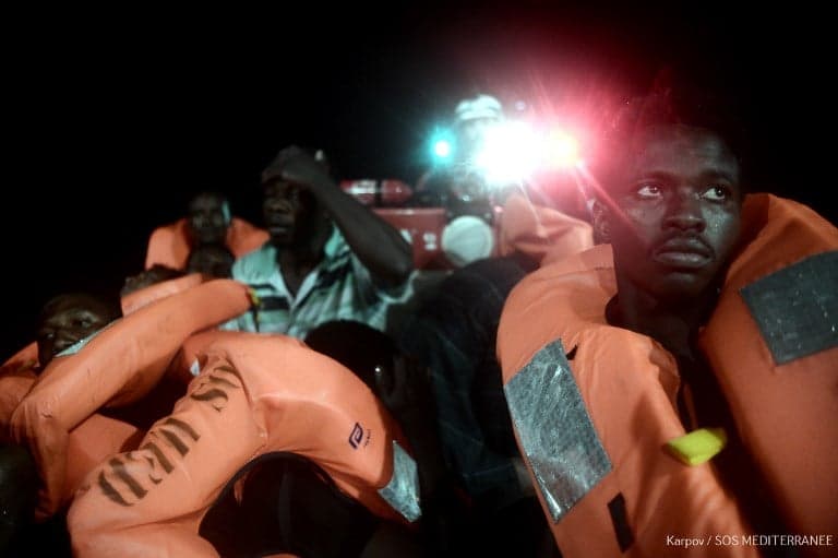Stranded migrants transferred to Italian ships