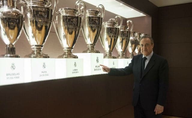 Real Madrid trophy cabinet too small for 13th European Cup