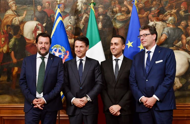 Italy swears in first fully populist government