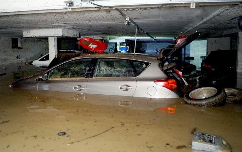 Fist-sized hail and flooding: storms batter southern Germany