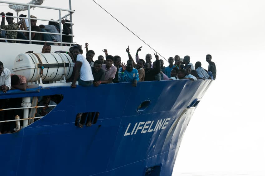 German charity denies it broke law by refusing to hand migrants to Libyan coast guard