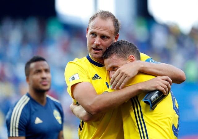 WATCH: Sweden star Marcus Berg's four-year-old son in tears as dad makes World Cup debut