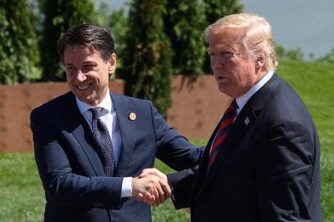 Trump praises Conte as 'very strong' on immigration