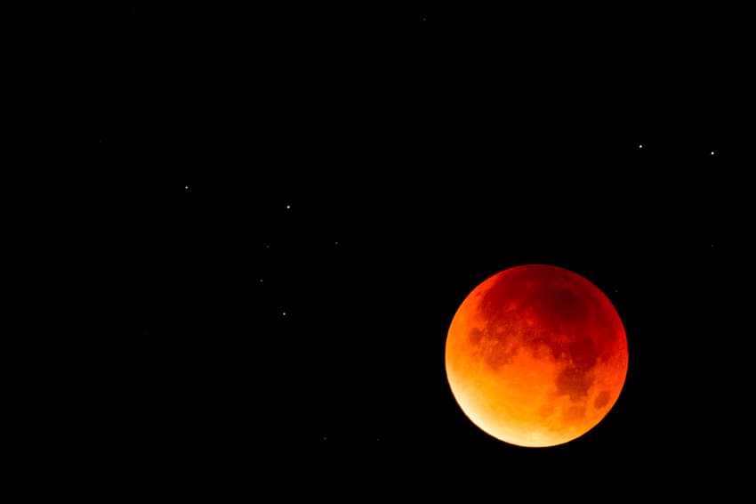 Weather conditions perfect for lunar eclipse over Denmark