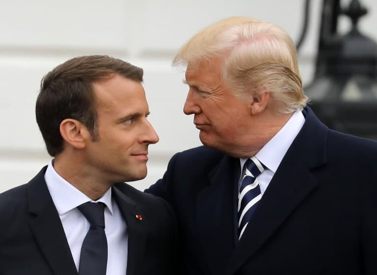 Macron 'not in favour' of vast new US-EU trade deal
