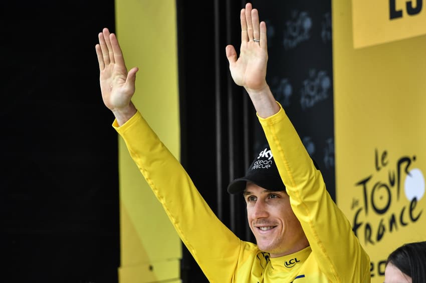 Burger and beers as 'great guy' Thomas takes over Tour de France mantle