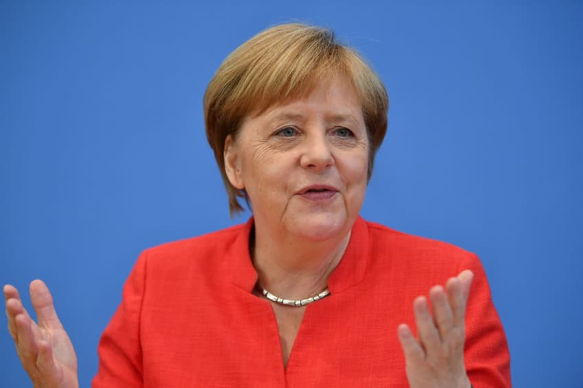 'Good for all' that Trump, Putin plan to meet again: Merkel