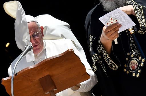 'Indifference kills': Pope fears Christians will disappear from the Middle East