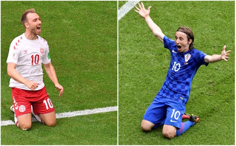 Eriksen-Modric battle 'could decide' Croatia v Denmark World Cup clash