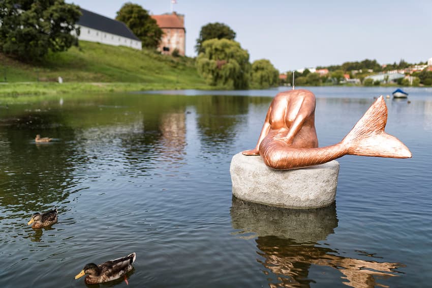 Danish artist tracks down missing head from mermaid sculpture