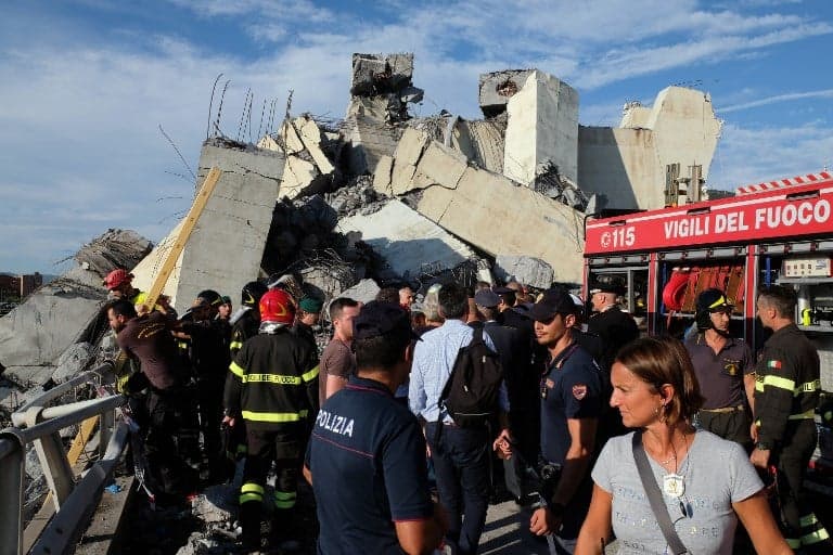 Genoa residents left shattered after collapse of Morandi Bridge