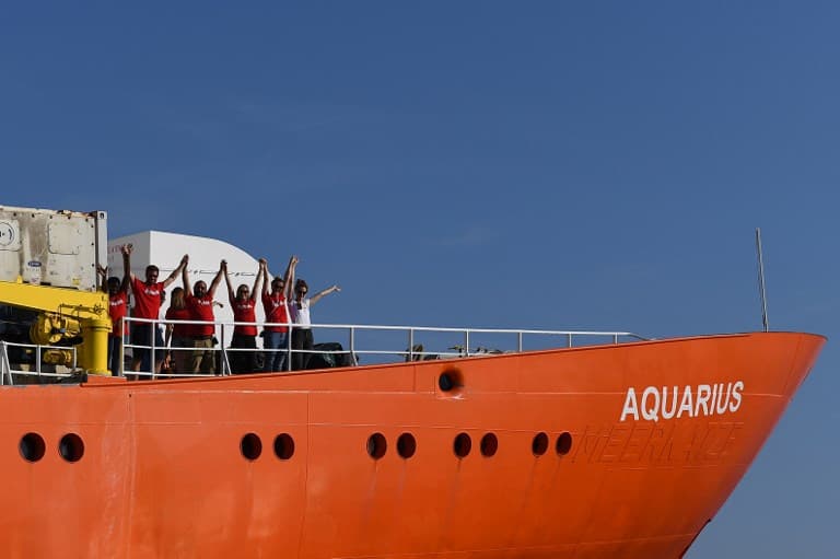 Divisive Aquarius ship resumes migrant rescues off Libya: NGOs