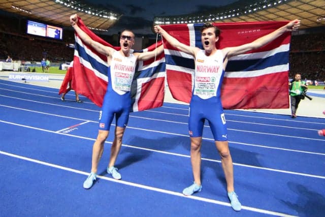 Youngest Ingebrigtsen beats brothers to take gold in Berlin