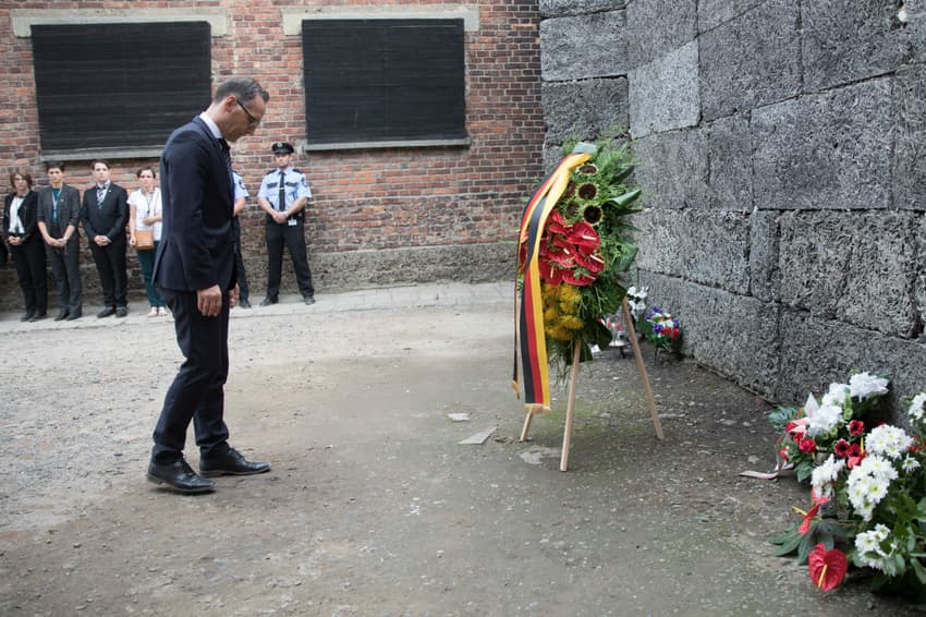 'Hell on Earth was a German creation,' says Foreign Minister on visit to Auschwitz