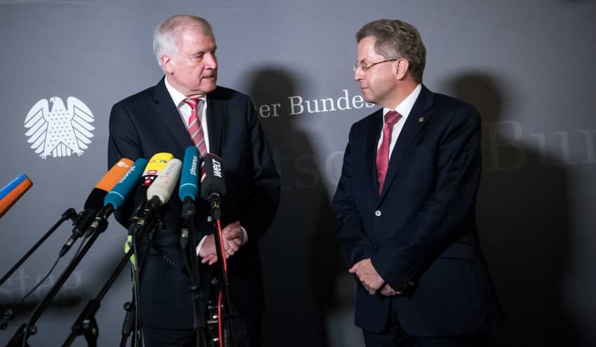 Germany's spy chief accused of sharing information with AfD