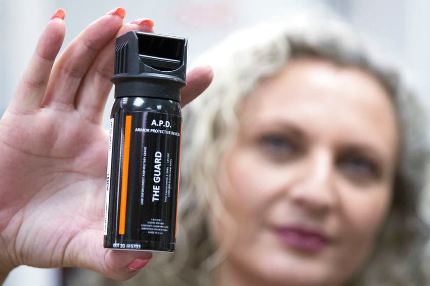 Denmark proposes legalisation of pepper spray
