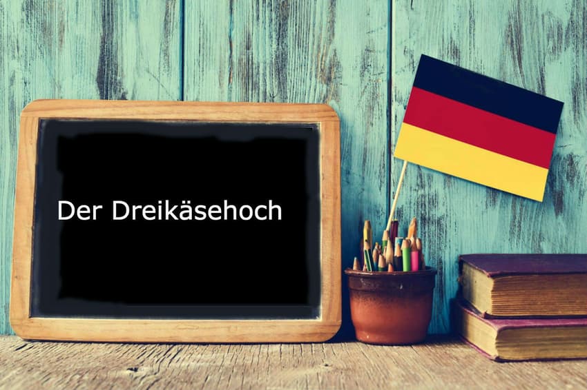 German Word of the Day: Der Dreikäsehoch