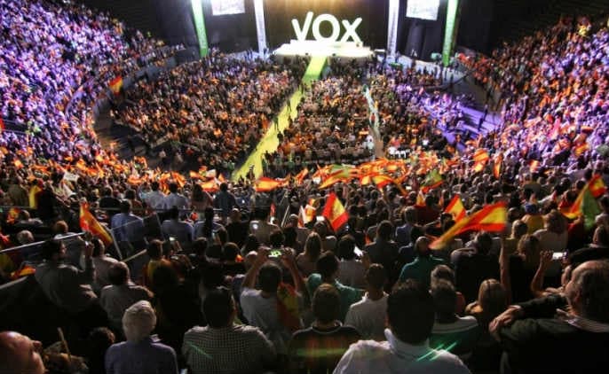Thousands gather in Madrid for VOX far-right rally