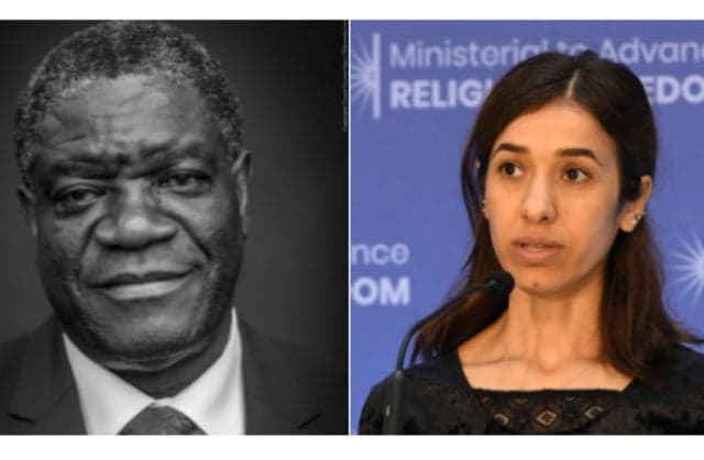 Nobel Peace Prize 2018 shared by activists fighting sexual violence in conflict zones
