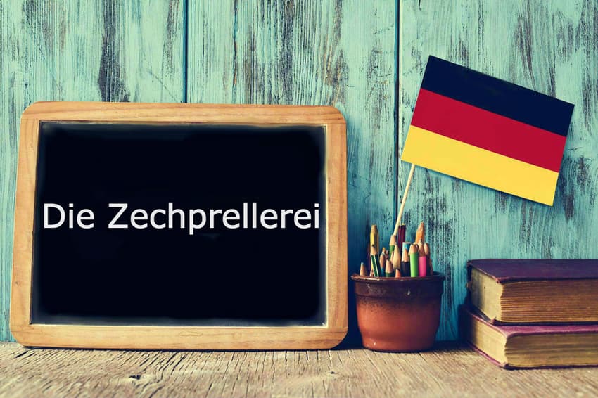 German word of the day: Die Zechprellerei