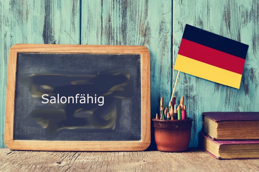 Word of the Day: Salonfähig