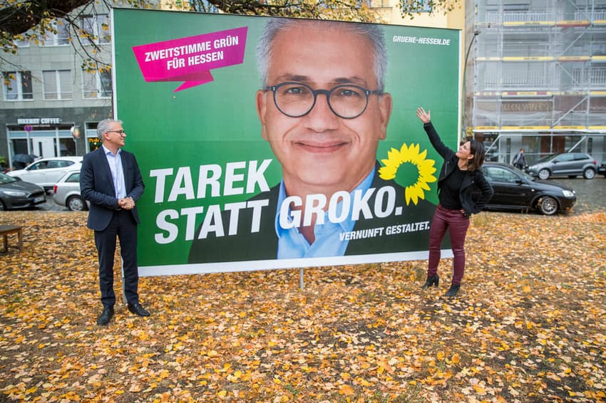 The son of a Yemeni diplomat leading a Green surge in central Germany