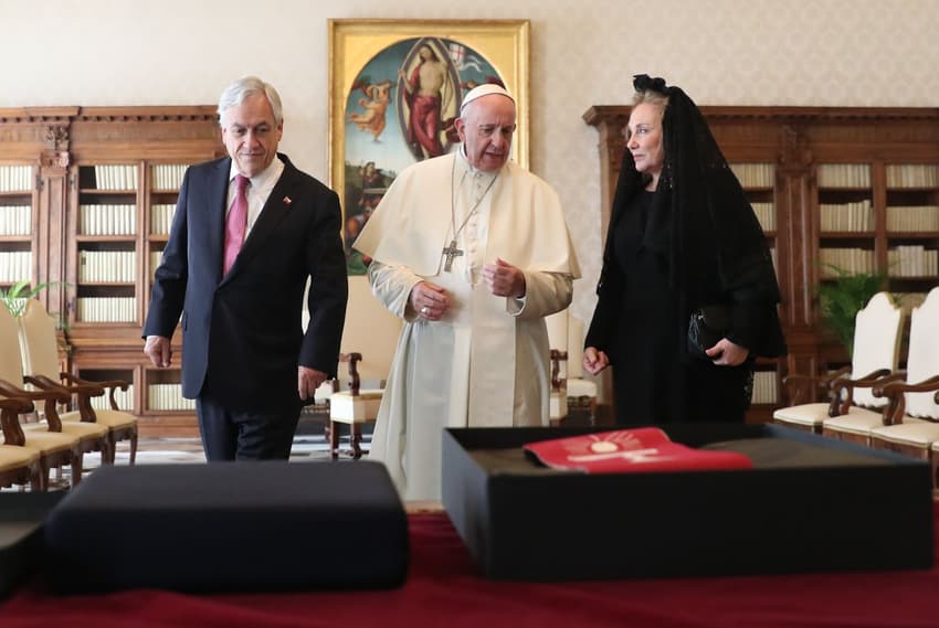 Pope defrocks two Chilean bishops for sex abuse of minors