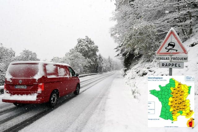 Update: Swathes of France on alert for snow and storms as early winter chill bites