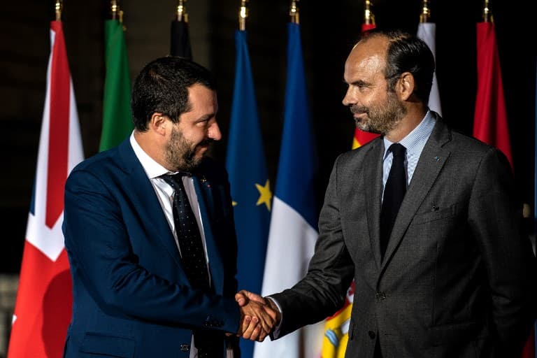 Tensions between Italy and France as ministers meet on immigration
