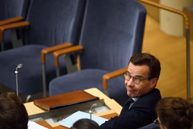 Swedish parliament rejects centre-right PM candidate Ulf Kristersson