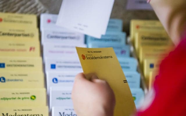 Swedish ballot-casting not secret enough, OSCE report says